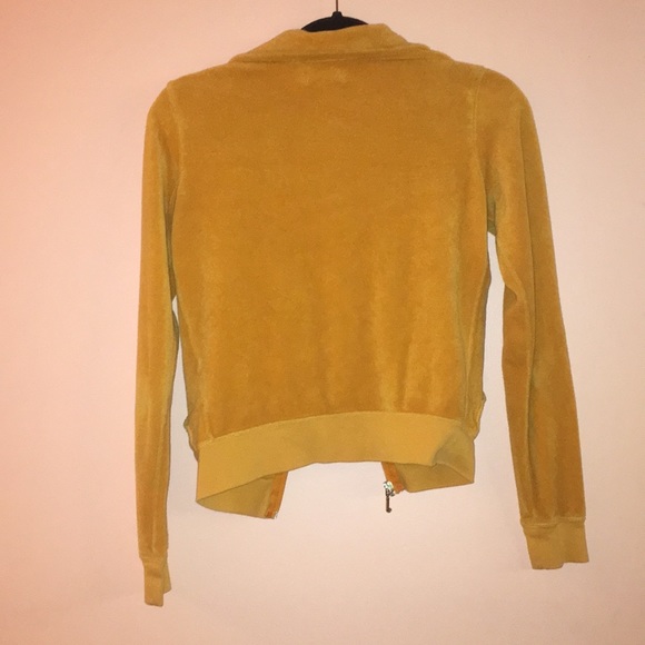 Juicy Couture Size S Orange Zip Up - Picture 2 of 4
